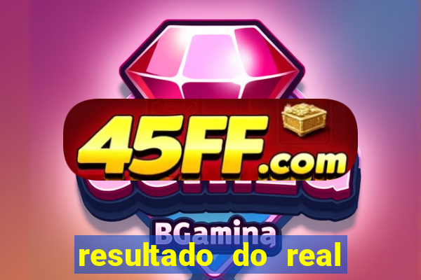 resultado do real cap deste domingo